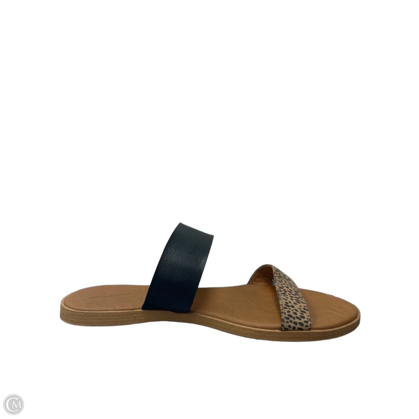 Sandals Flats By A New Day In Animal Print, Size: 8