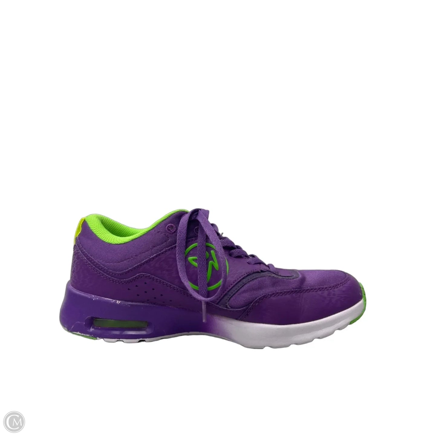 Shoes Athletic By Zumba In Purple, Size: 8.5
