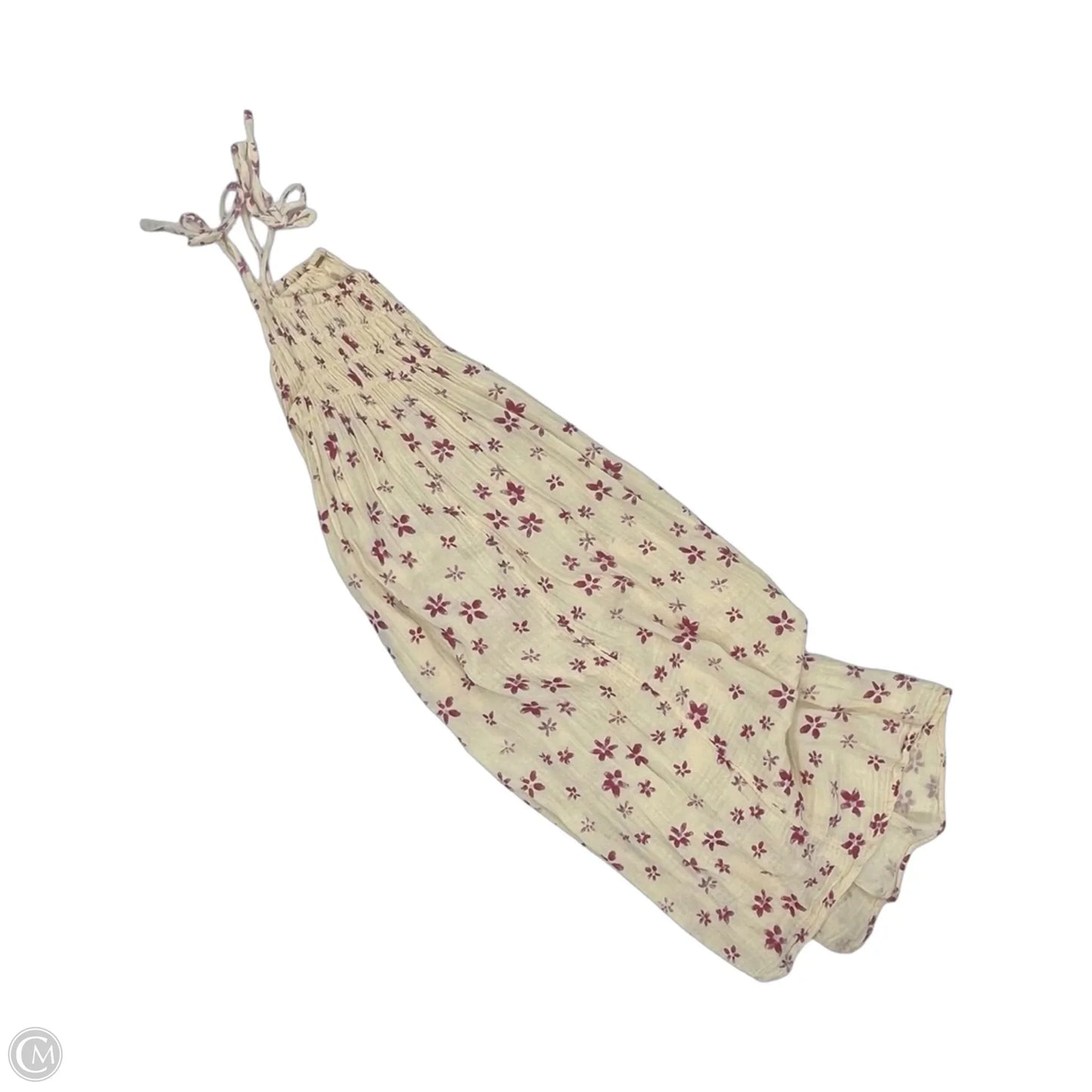 Dress Party Midi By Free People In Cream & Purple, Size: Xs