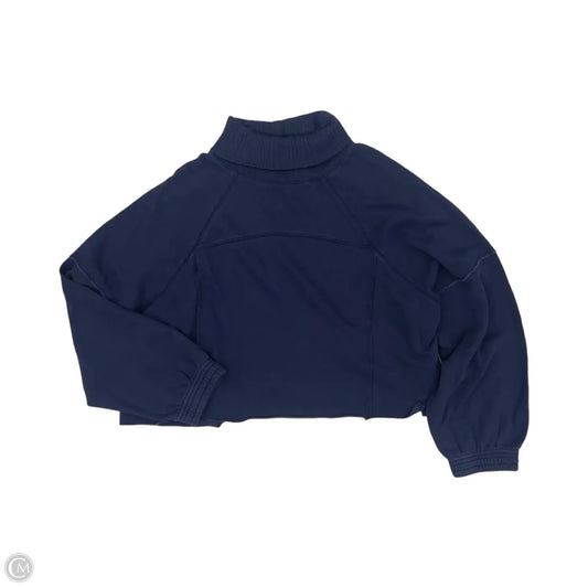 Sweatshirt Collar By Aerie In Blue, Size: Xl