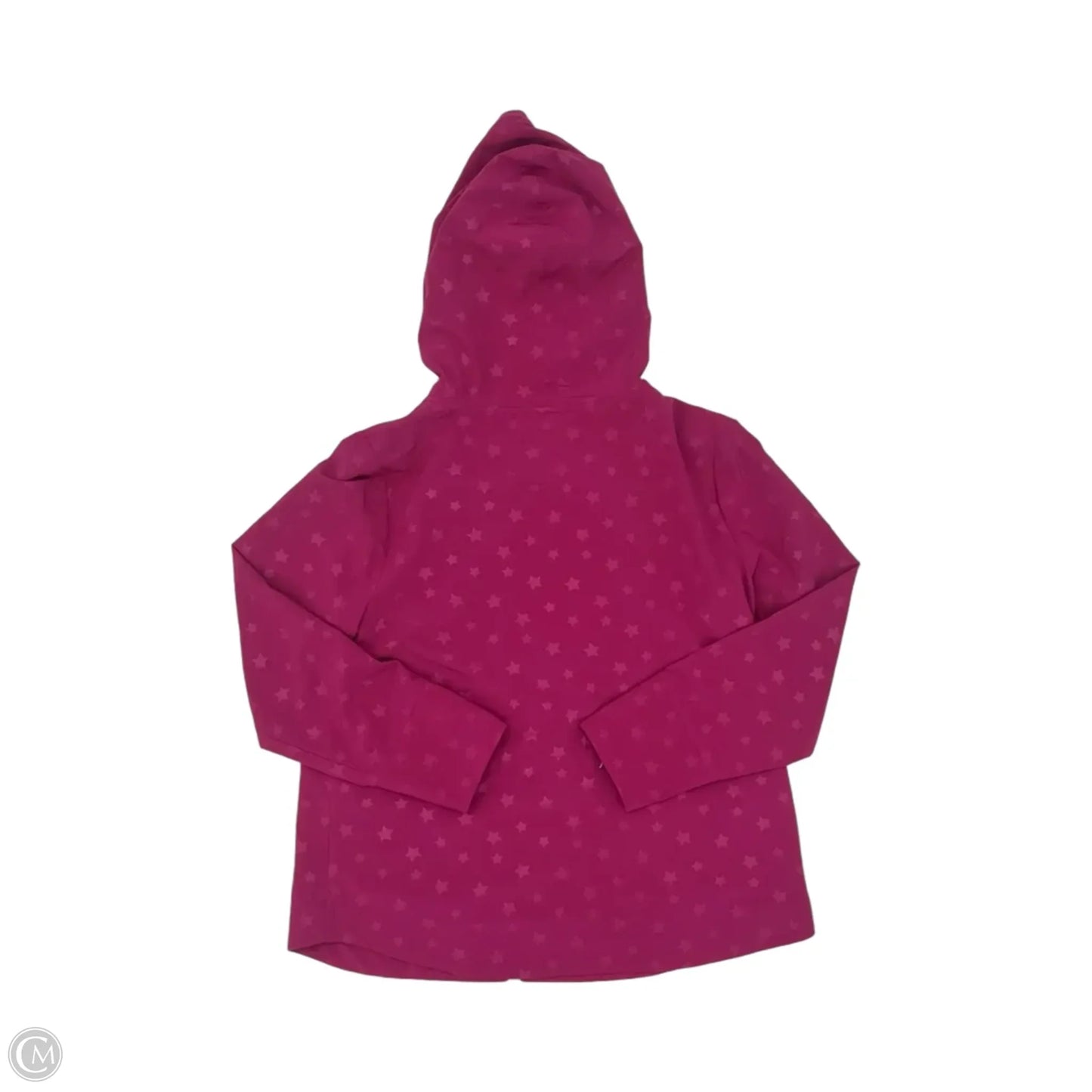 Jacket Windbreaker By Chicos In Pink, Size: M
