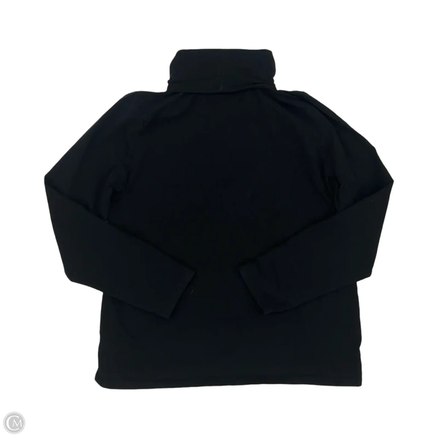 Top Long Sleeve By Talbots In Black, Size: L
