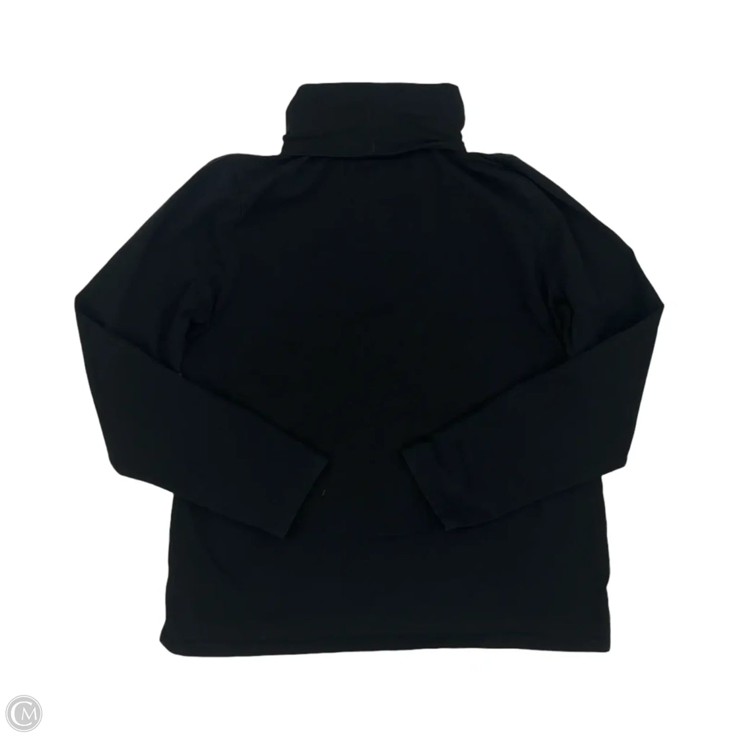 Top Long Sleeve By Talbots In Black, Size: L