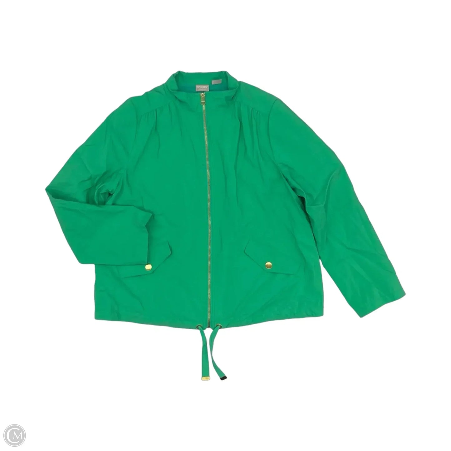 Jacket Other By Chicos In Green, Size: M