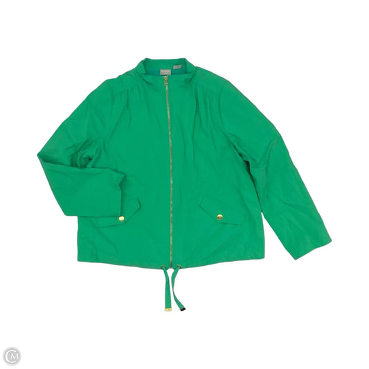 Jacket Other By Chicos In Green, Size: M