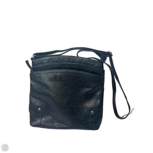 Crossbody Leather By Clothes Mentor, Size: Medium