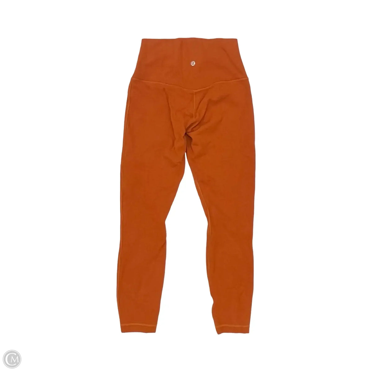 Athletic Leggings By Lululemon In Orange, Size: S