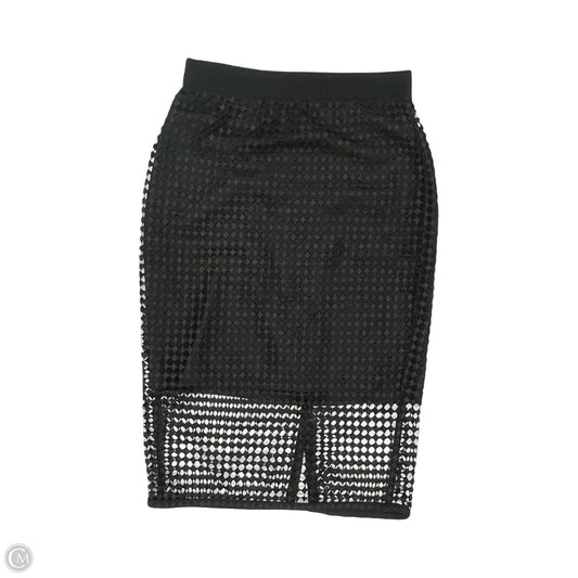 Skirt Midi By Ann Taylor In Black, Size: 2