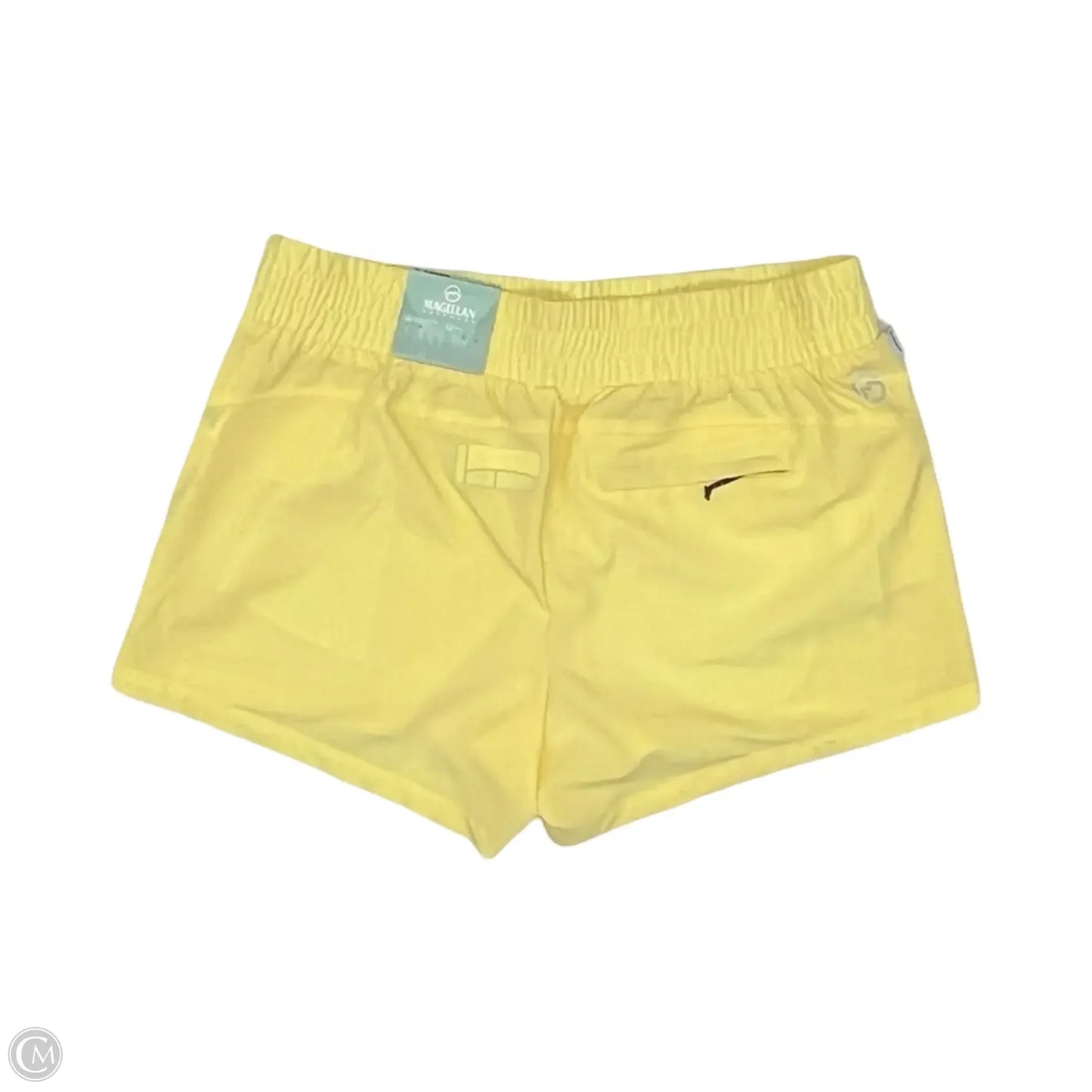 Athletic Shorts By Magellan In Yellow, Size: L