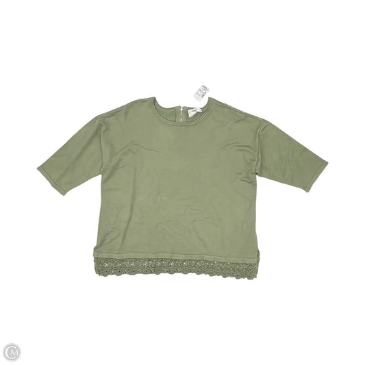 Sweater By Cj Banks In Green, Size: 1x