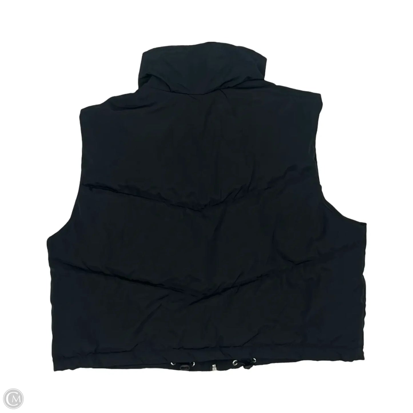 Vest Puffer & Quilted By Clothes Mentor In Black, Size: M