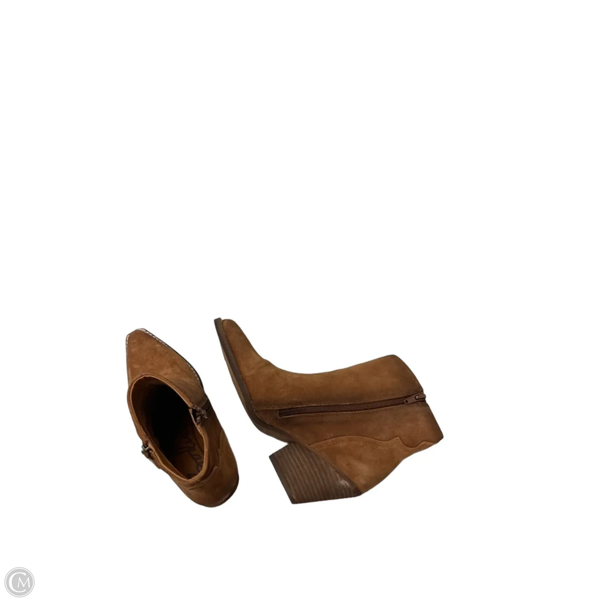 Boots Leather By Zodiac In Brown, Size: 8