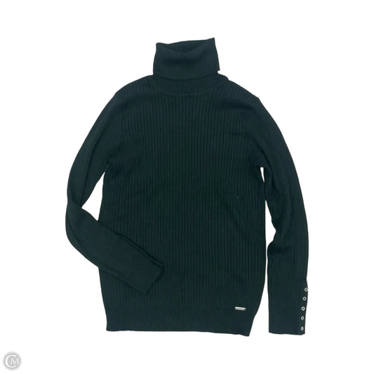 Sweater By Calvin Klein In Green, Size: M