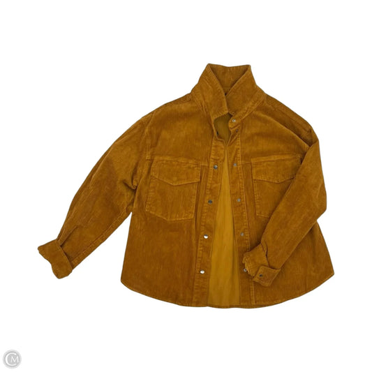 Jacket Shirt By Sanctuary In Orange, Size: L