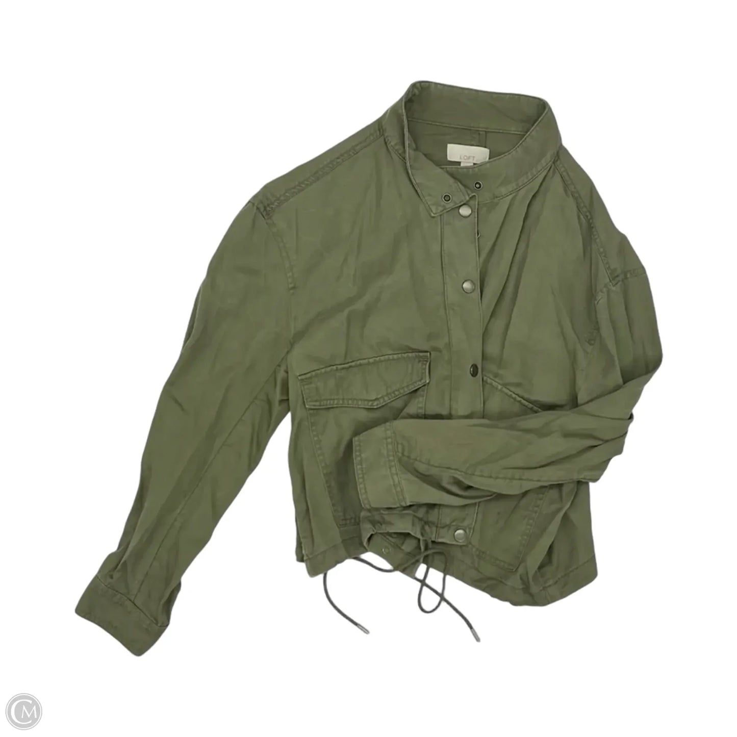 Jacket Utility By Loft In Green, Size: M