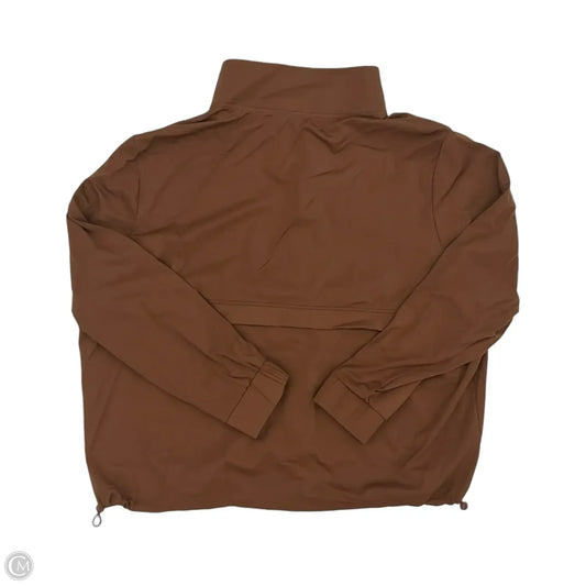 Athletic Jacket By Members Mark In Brown, Size: Xl