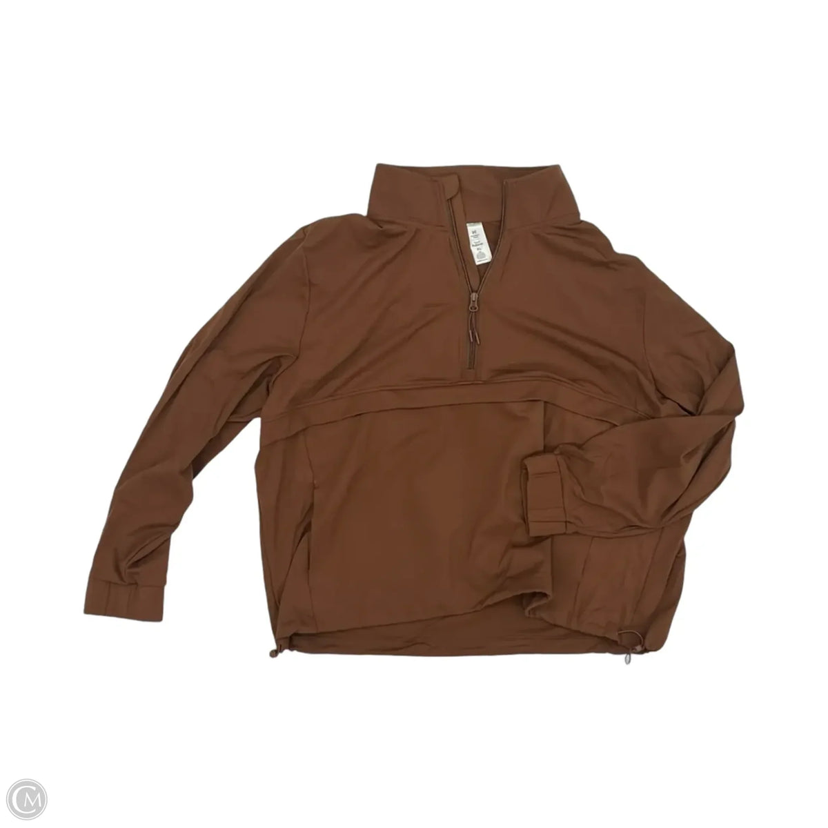 Athletic Jacket By Members Mark In Brown, Size: Xl