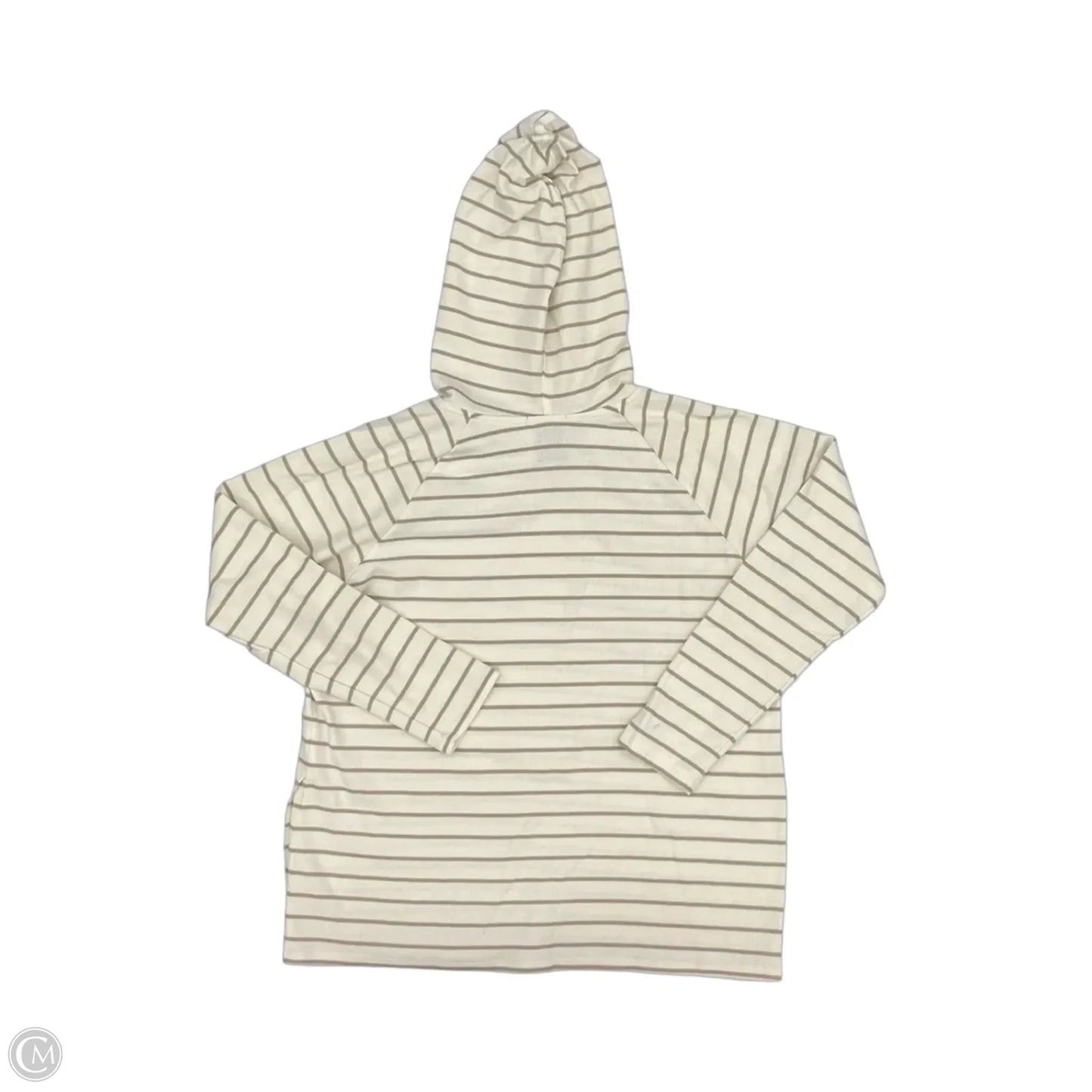 Top Long Sleeve By Clothes Mentor In Cream & Tan, Size: L