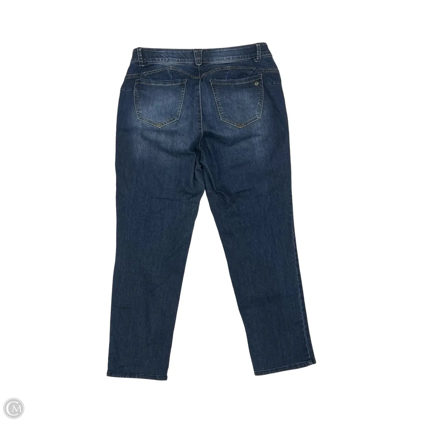 Jeans Wide Leg By Democracy In Blue Denim, Size: 16