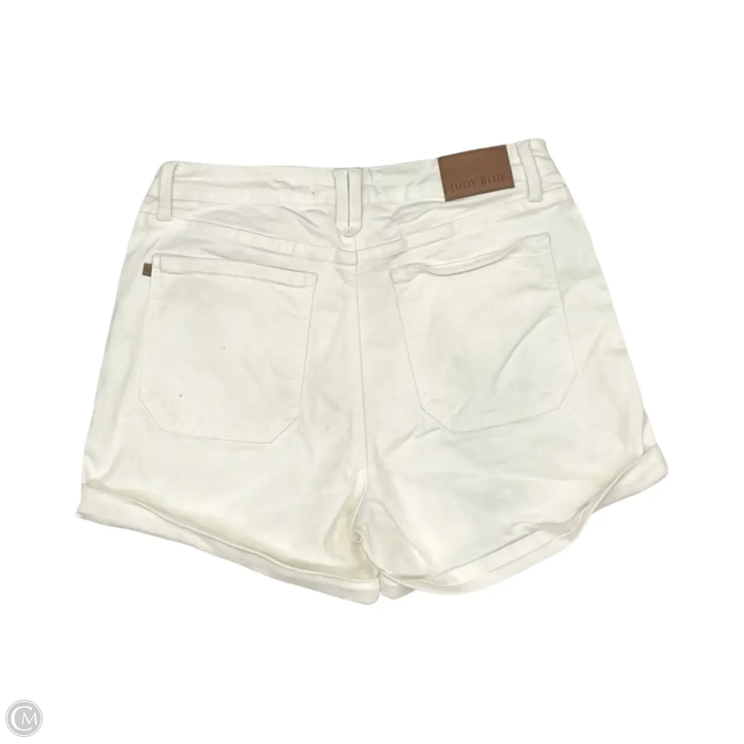 Shorts By Judy Blue In White, Size: L