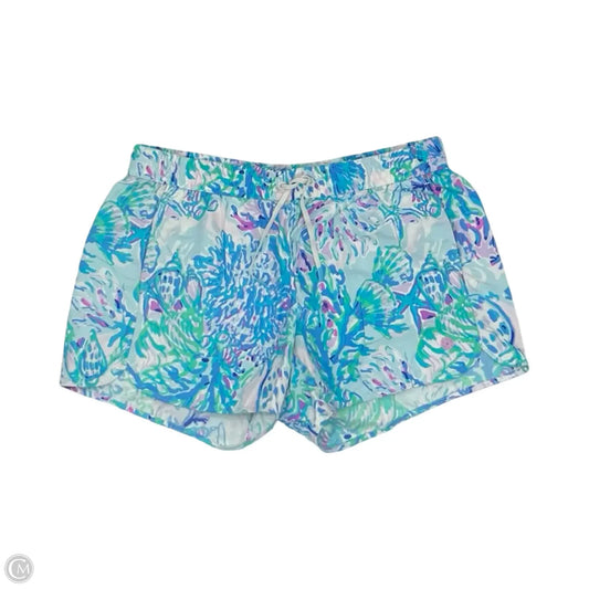 Shorts Designer By Lilly Pulitzer In Blue & Pink, Size: M