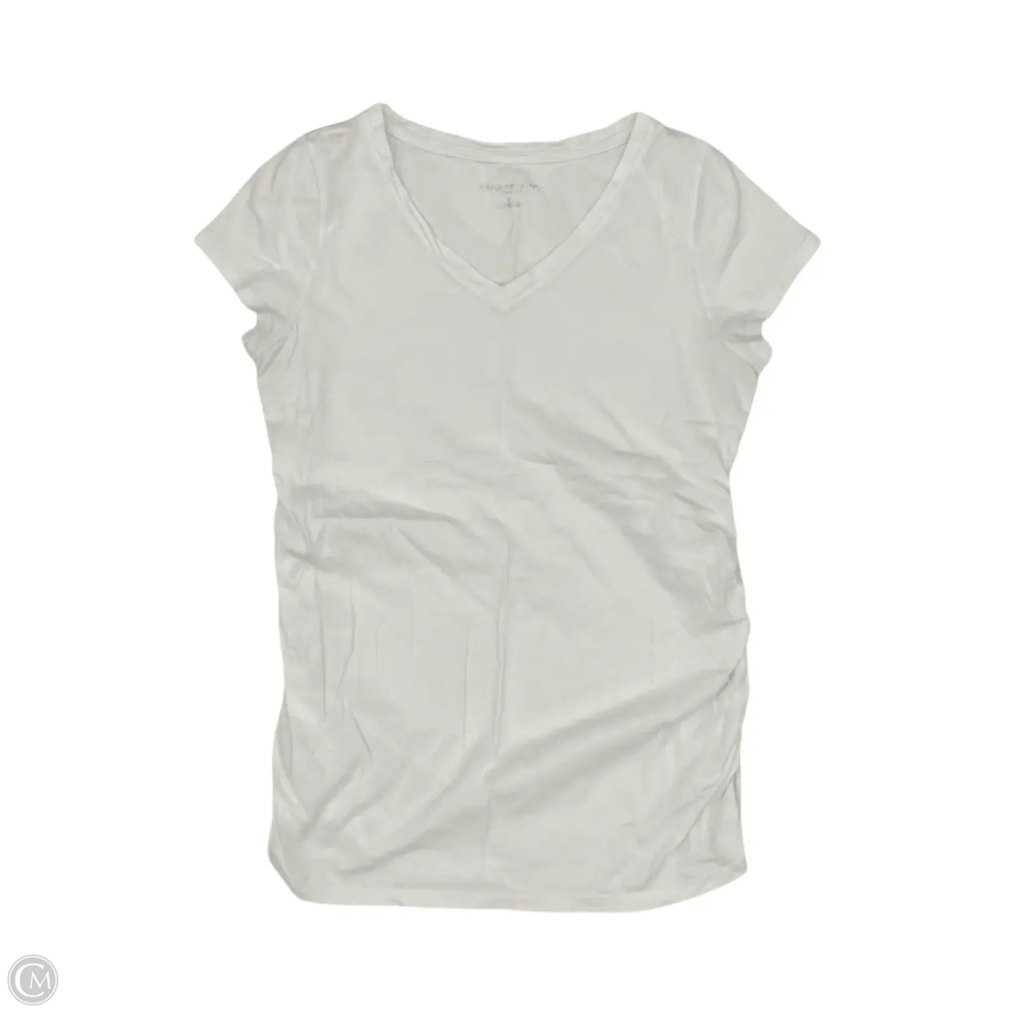 Mat Top Short Sleeve By Liz Lange Maternity, Size: S