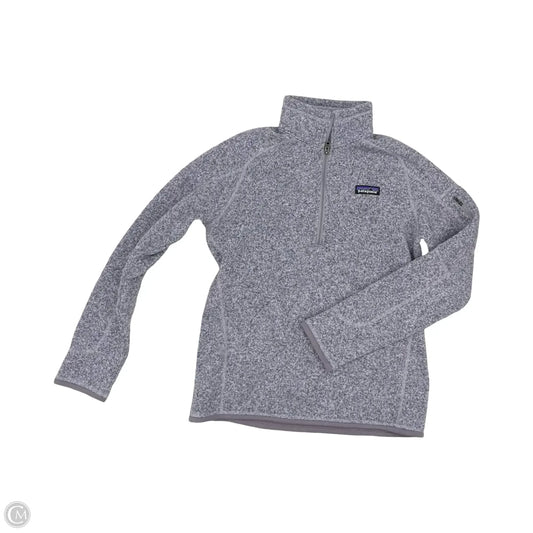 Sweatshirt Collar By Patagonia In Purple, Size: M