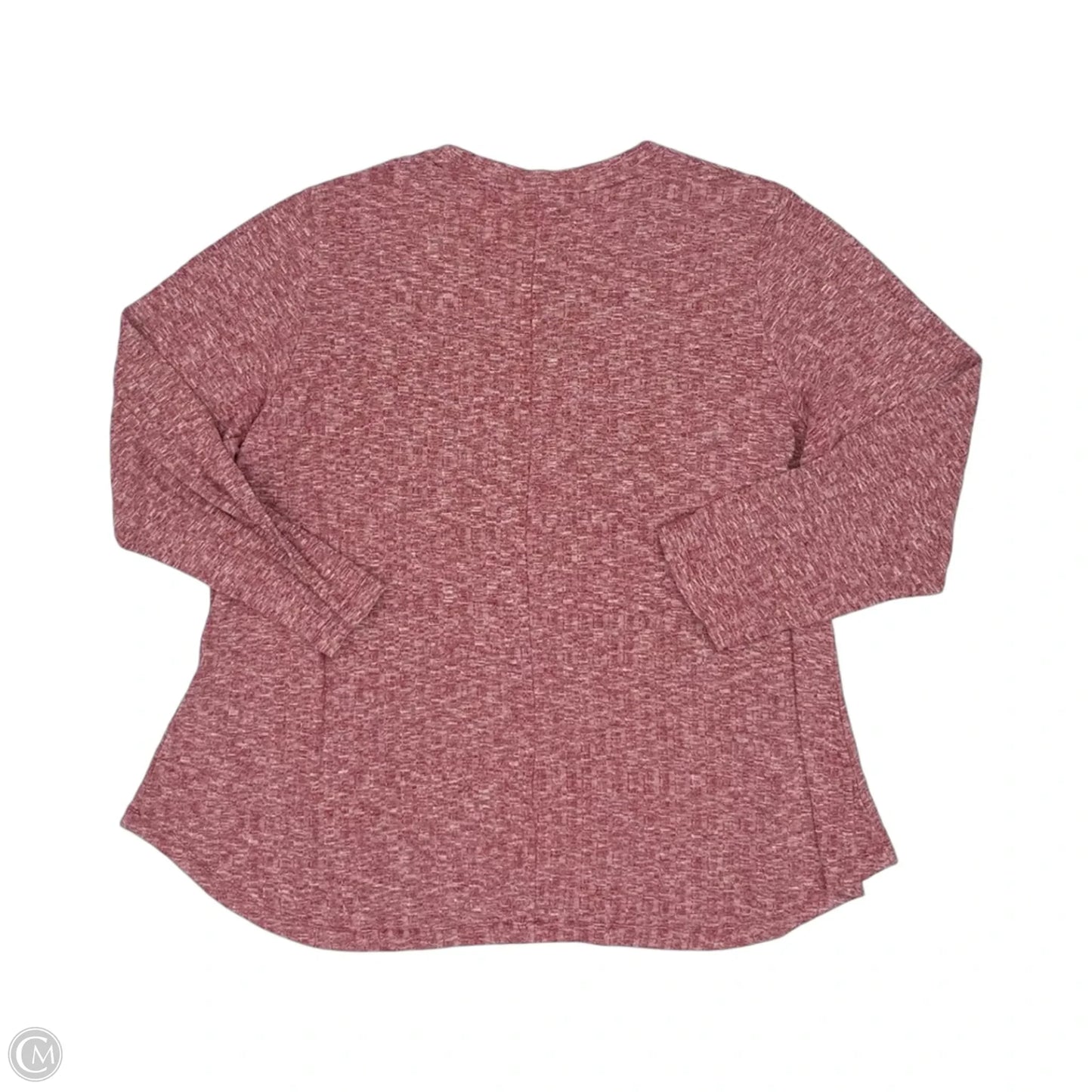 Top Long Sleeve By Just My Size In Red, Size: 3x