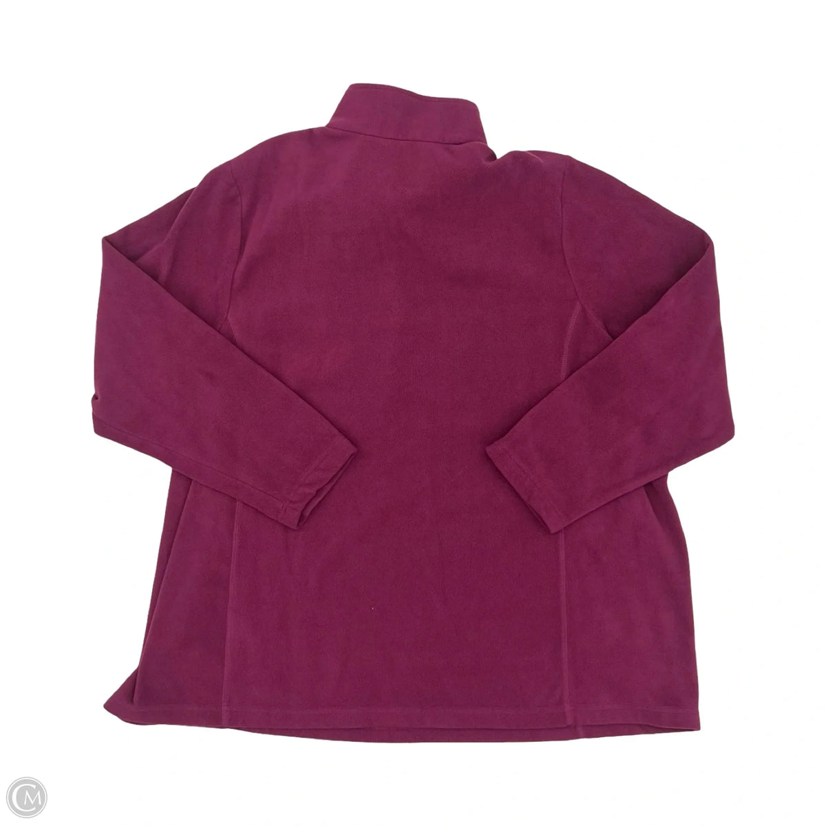 Sweatshirt Collar By Lands End In Purple, Size: 3x