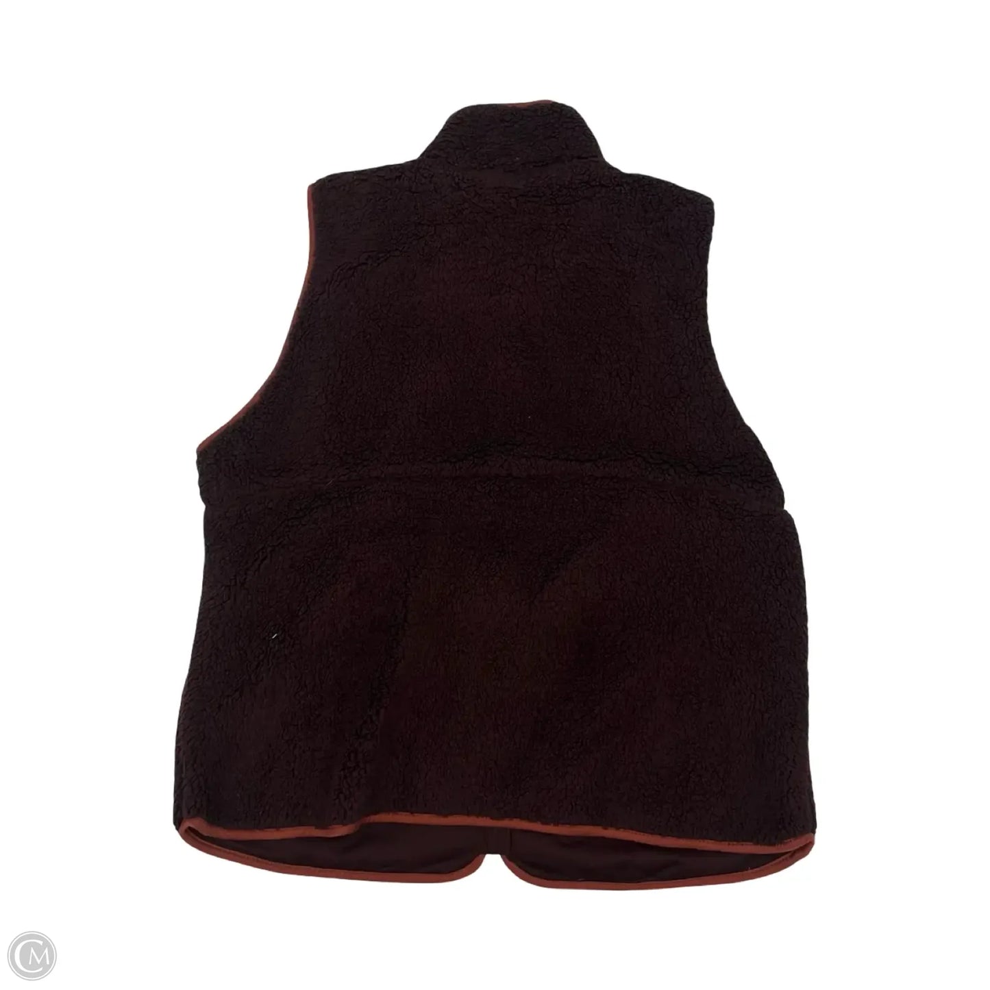Vest Faux Fur & Sherpa By Maurices In Brown, Size: Xl