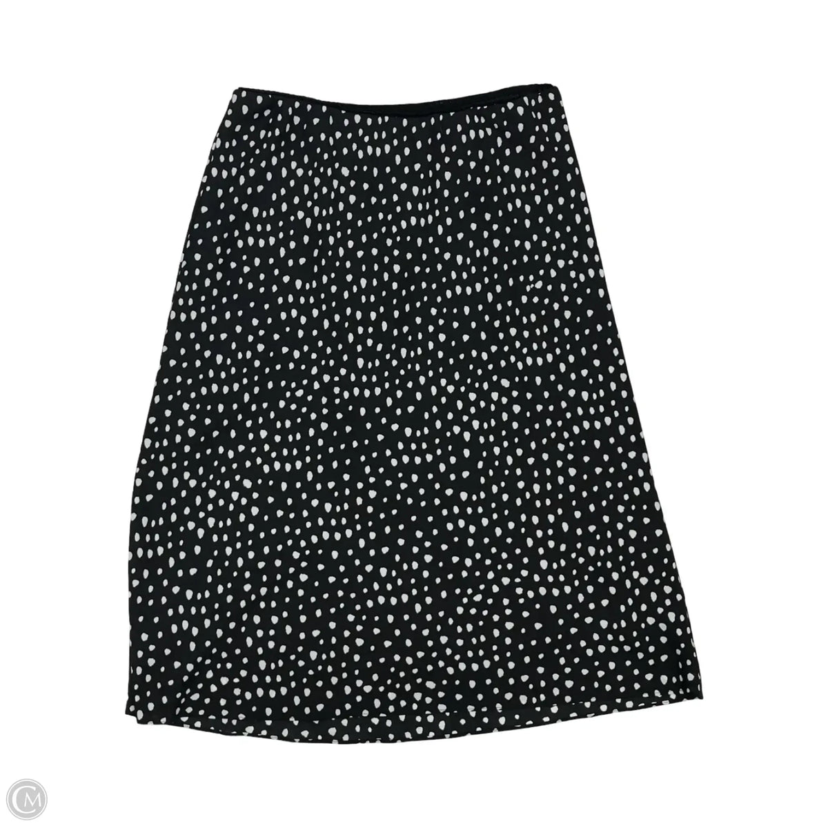Skirt Midi By Max Studio In Black & White, Size: L