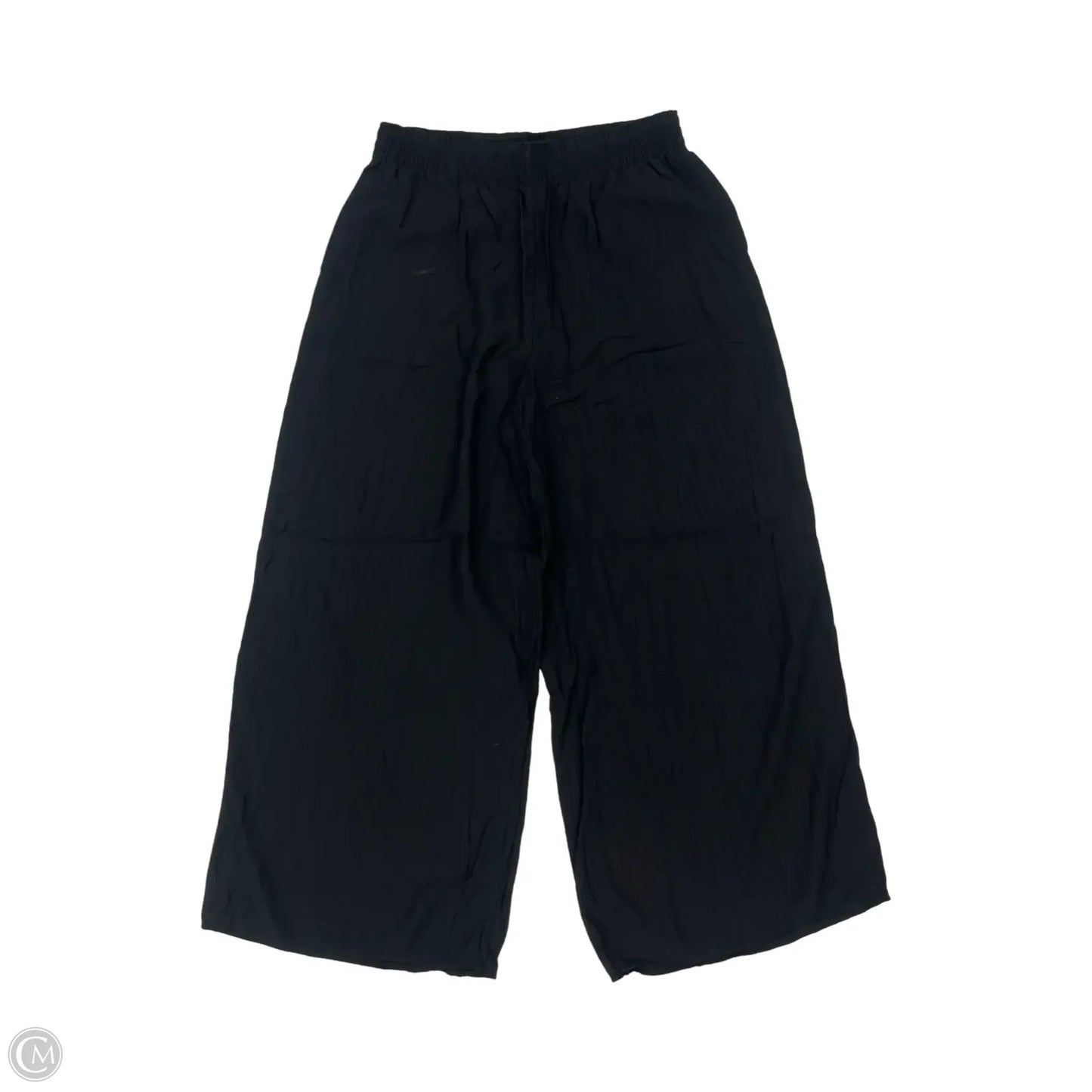 Pants Wide Leg By H&m In Black, Size: M