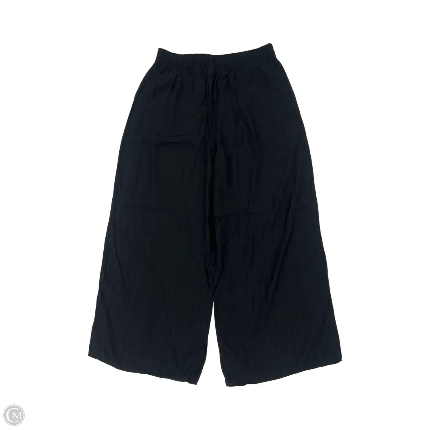 Pants Wide Leg By H&m In Black, Size: M