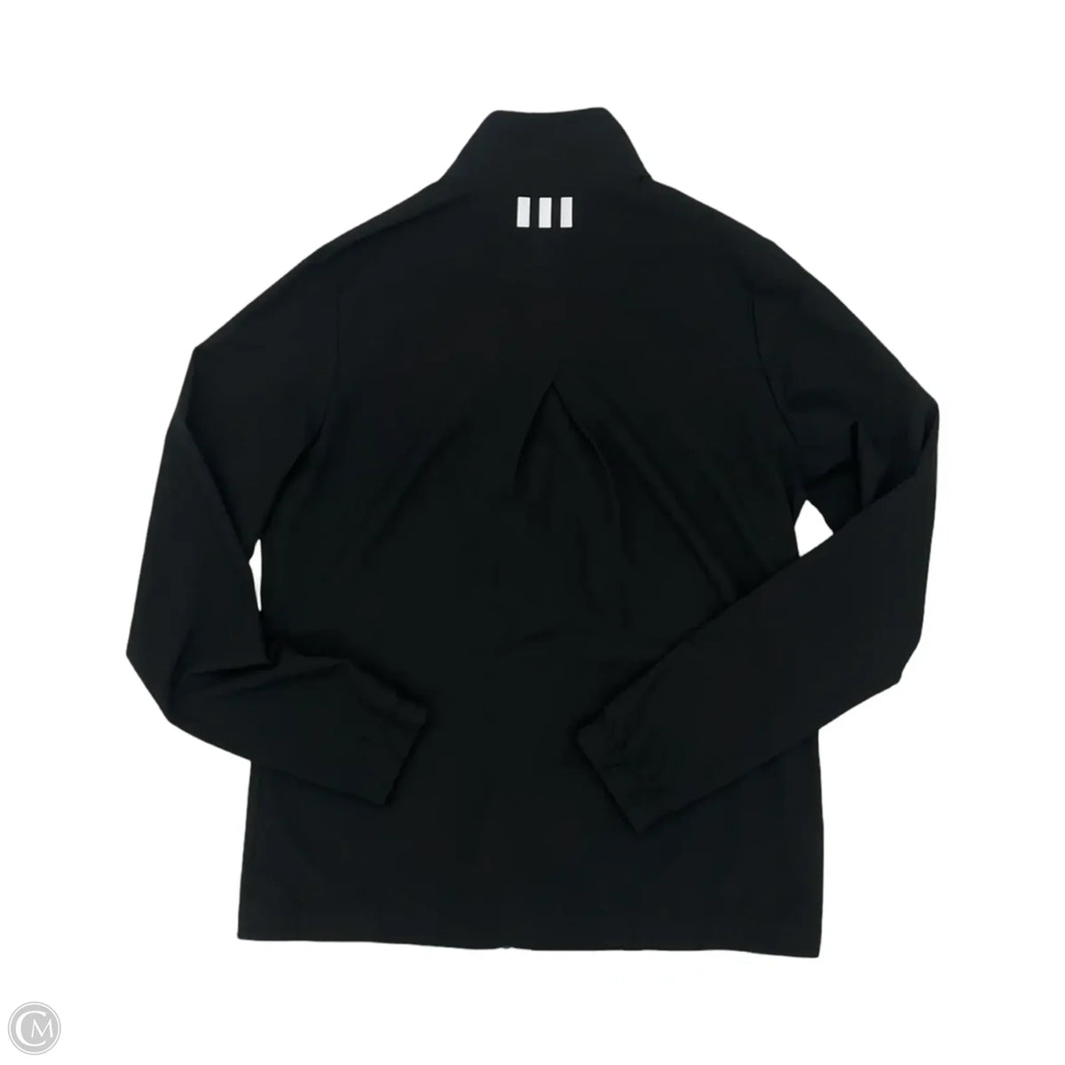 Athletic Jacket By Adidas In Black, Size: M