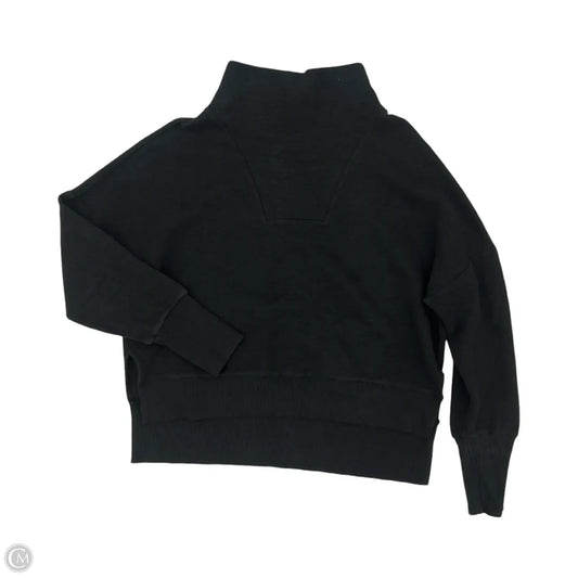 Athletic Sweatshirt Collar By Calia In Black, Size: M