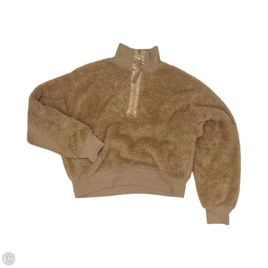 Sweatshirt Collar By Sonoma In Tan, Size: S