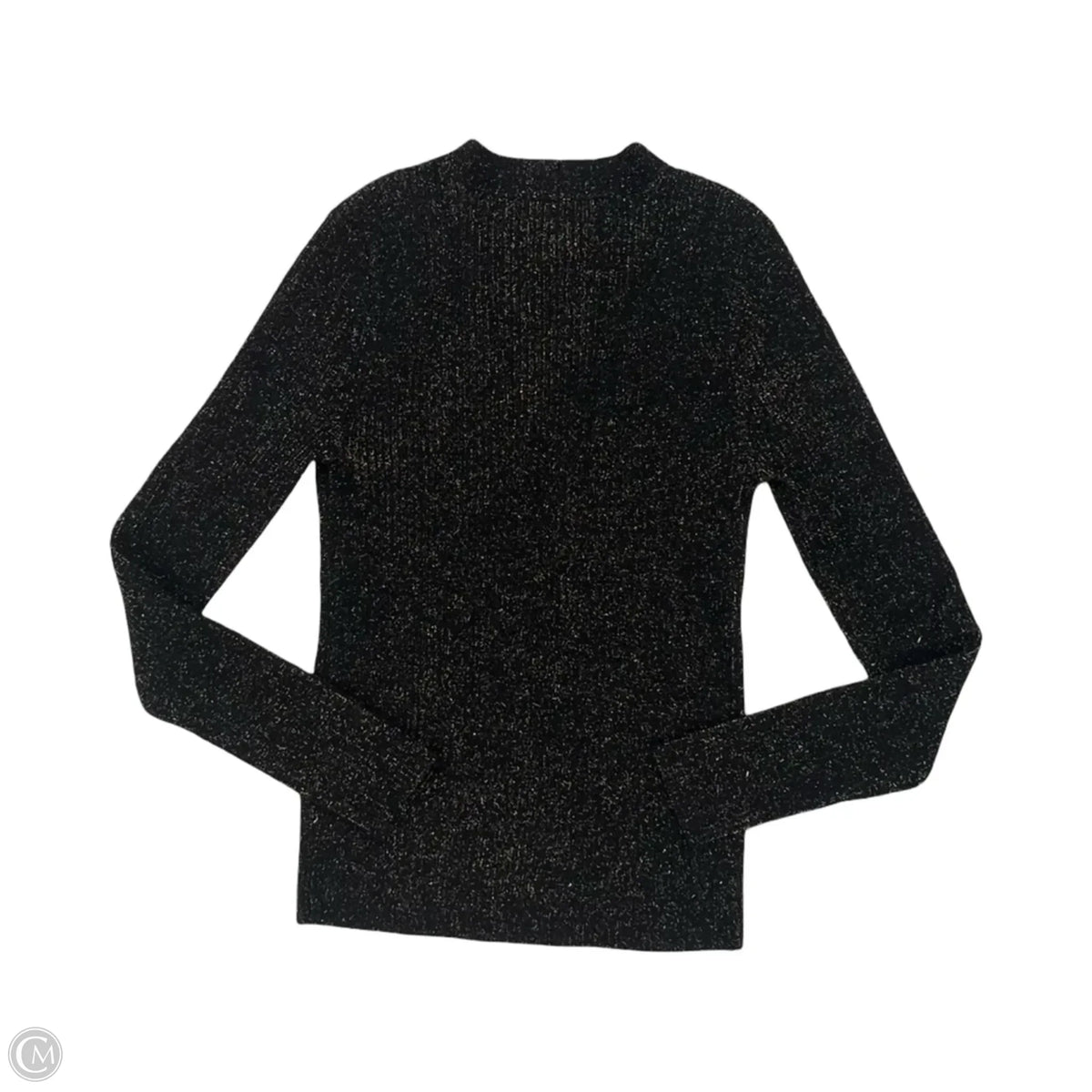 Sweater By Nine West In Black & Gold, Size: M