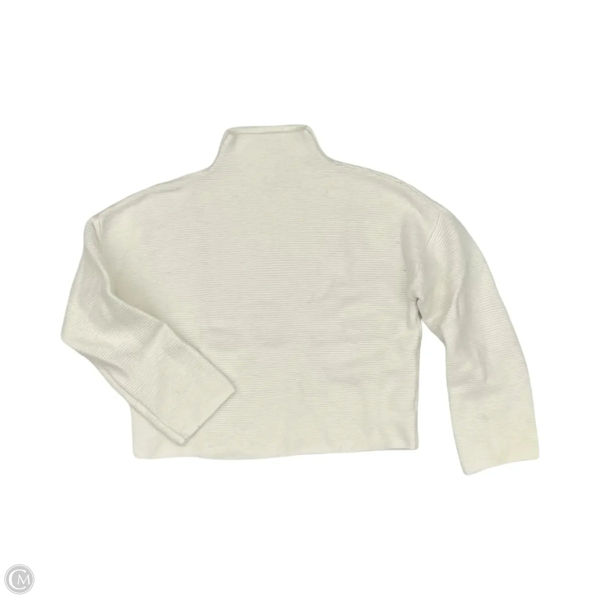 Sweater By Clothes Mentor In White, Size: S