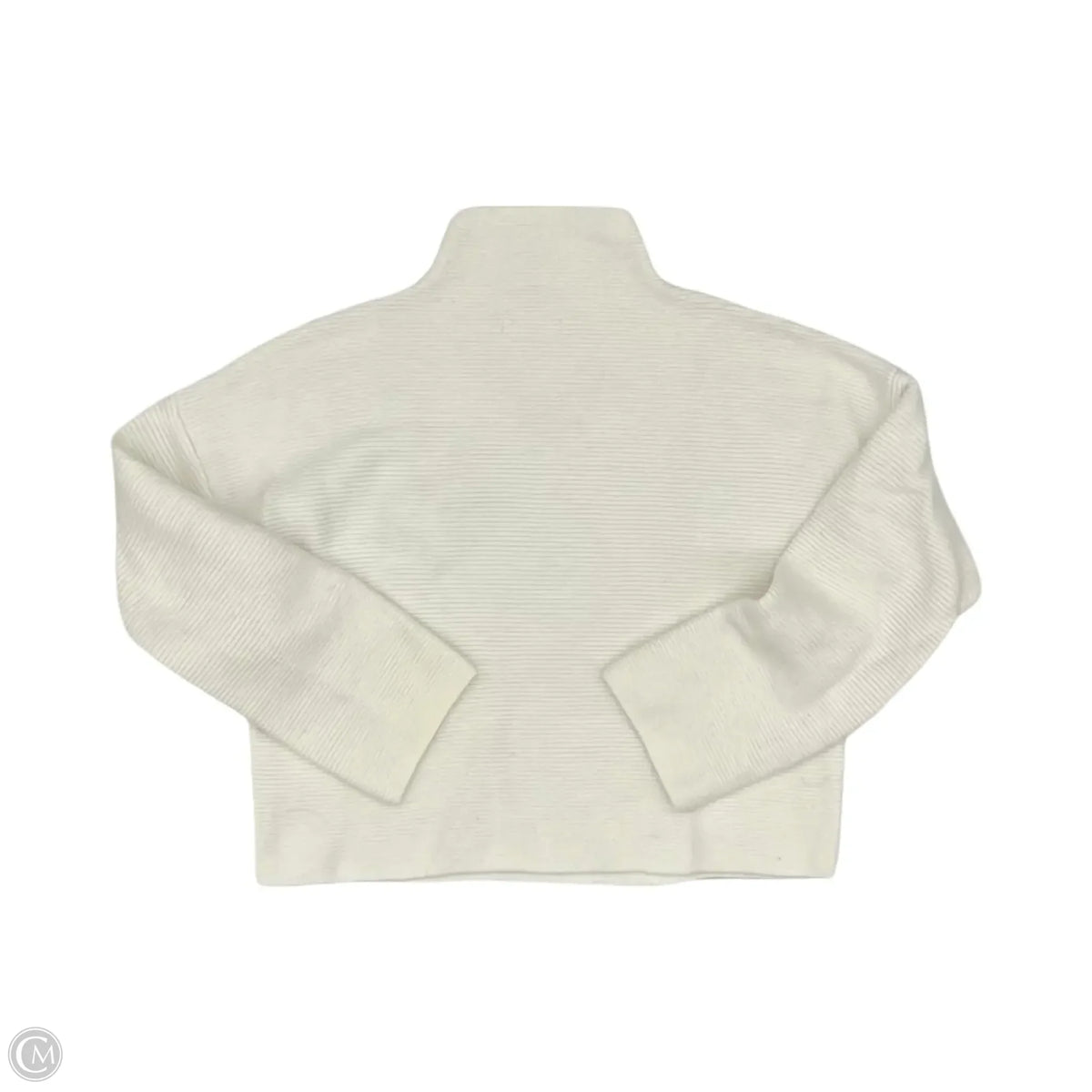 Sweater By Clothes Mentor In White, Size: S