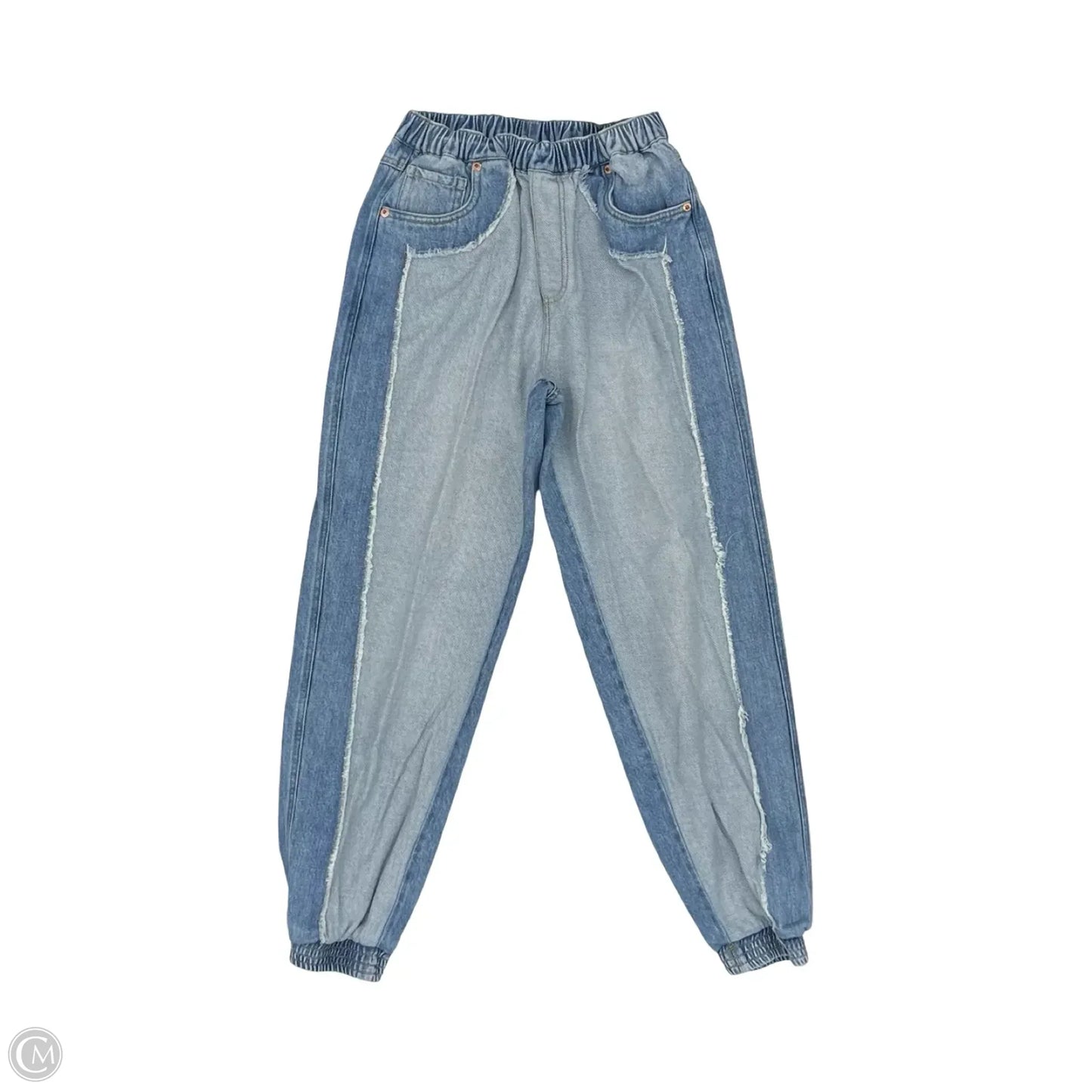 Pants Joggers By Clothes Mentor In Blue Denim, Size: S