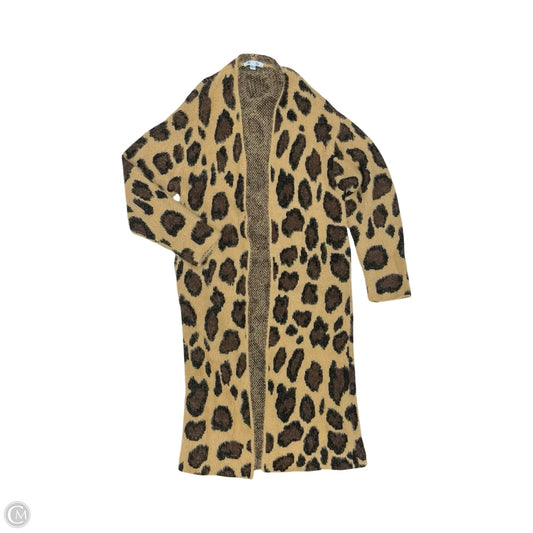 Sweater Cardigan By She + Sky In Animal Print, Size: Onesize