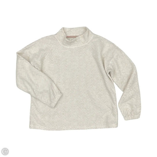 Sweatshirt Collar By Maurices In Cream, Size: Xl