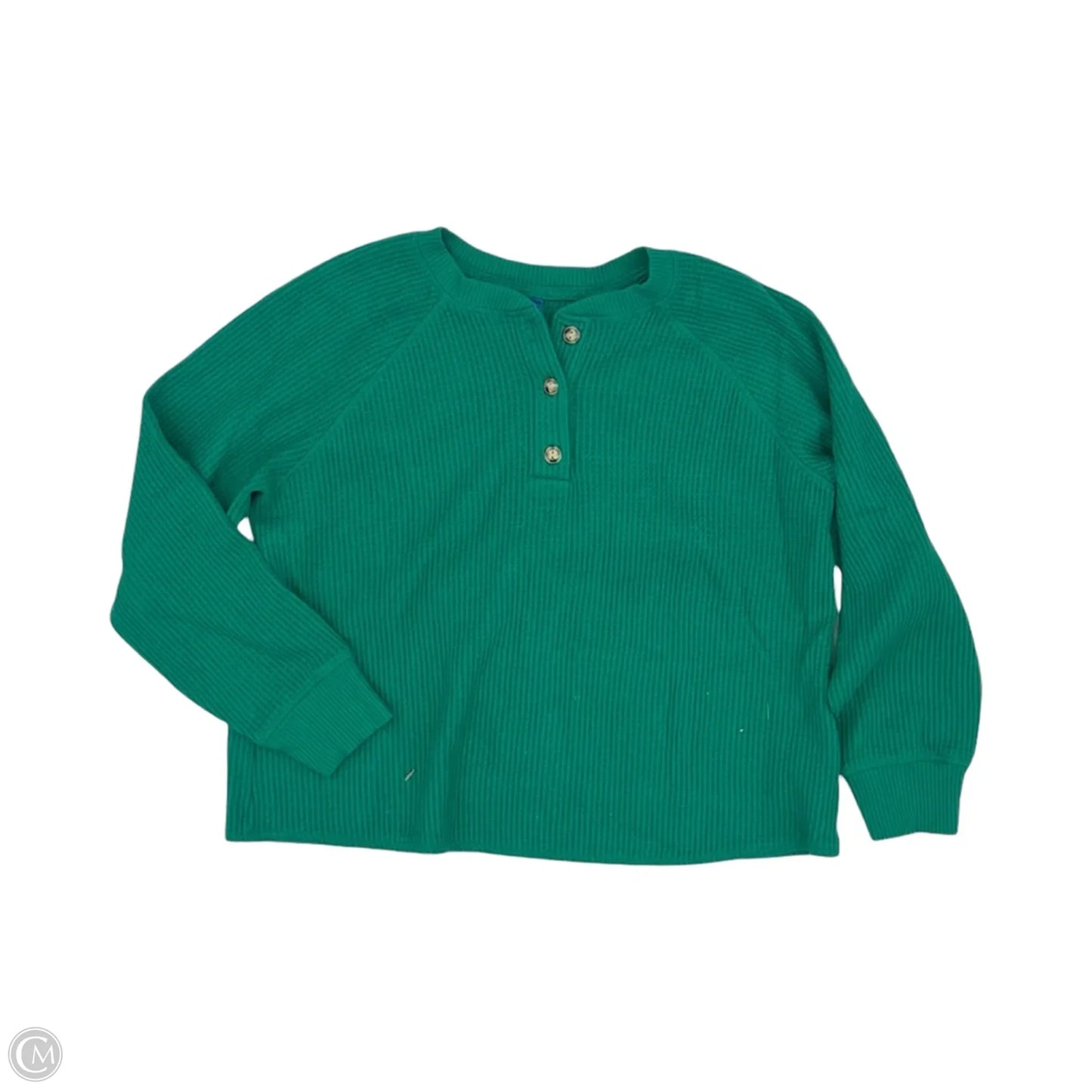 Top Long Sleeve By Old Navy In Green, Size: L