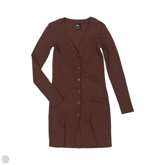 Cardigan By Zara In Brown, Size: S