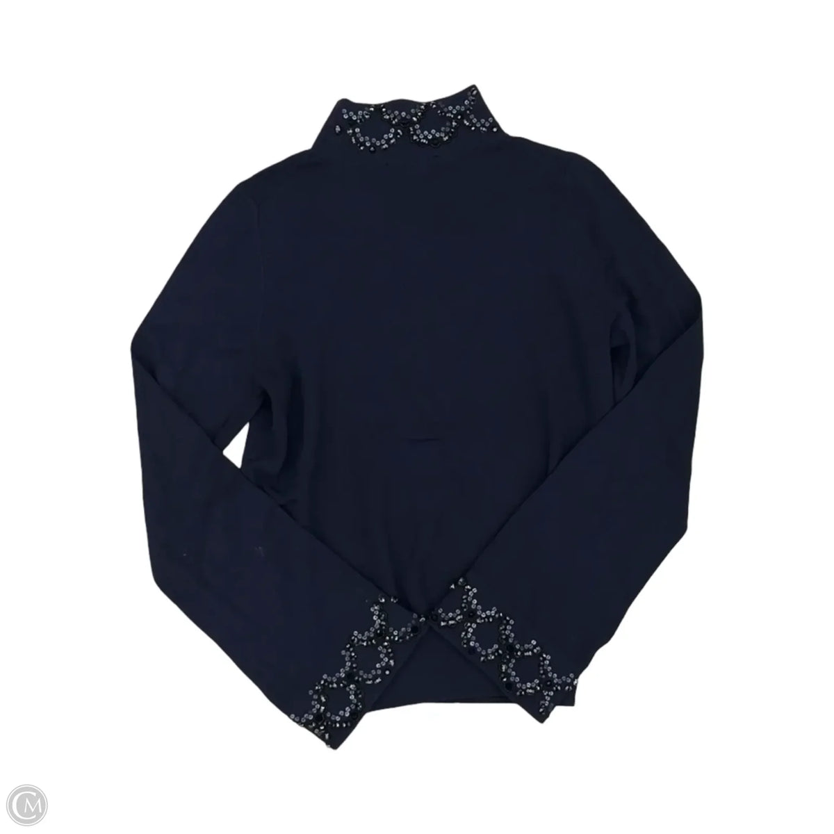 Sweater By Ann Taylor In Navy, Size: M