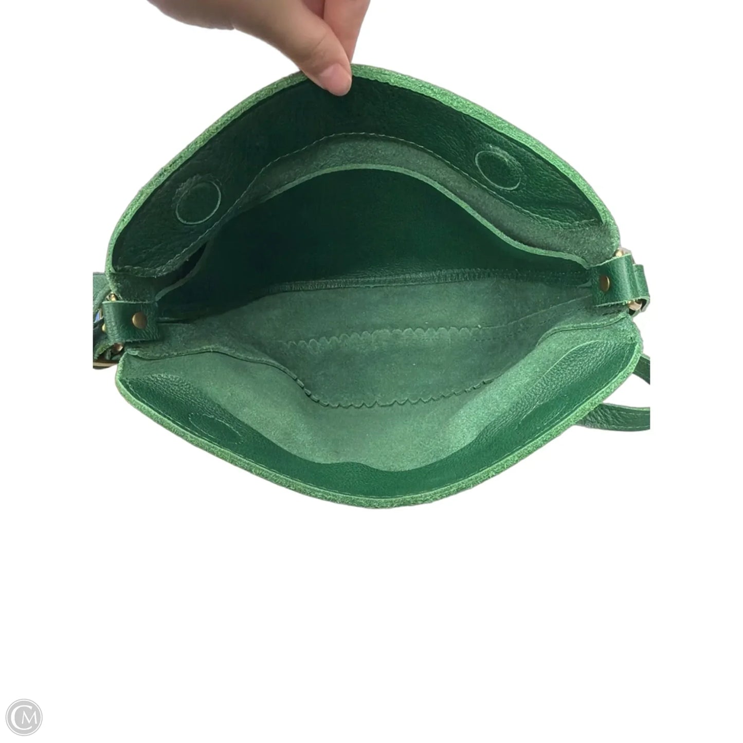 Crossbody Leather By Portland Leather, Size: Medium