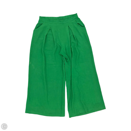 Pants Wide Leg By Clothes Mentor In Green, Size: 2x