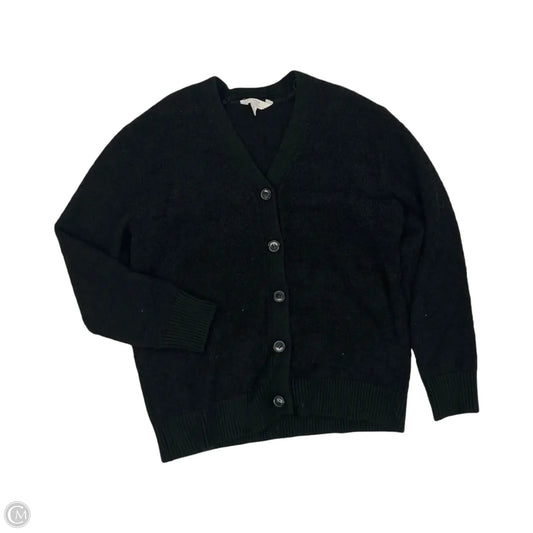 Sweater Cardigan By Time And Tru In Black, Size: M