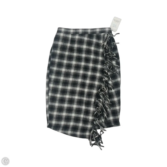 Skirt Midi By Time And Tru In Grey, Size: S
