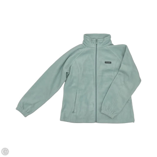 Jacket Faux Fur & Sherpa By Columbia In Green, Size: Xl